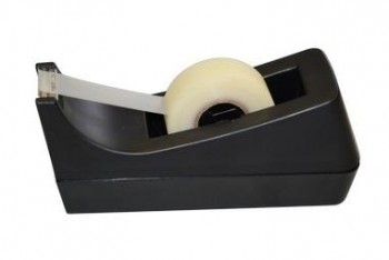 PORTARROLLOS NEGRO CINTA ADHESIVA 33mm