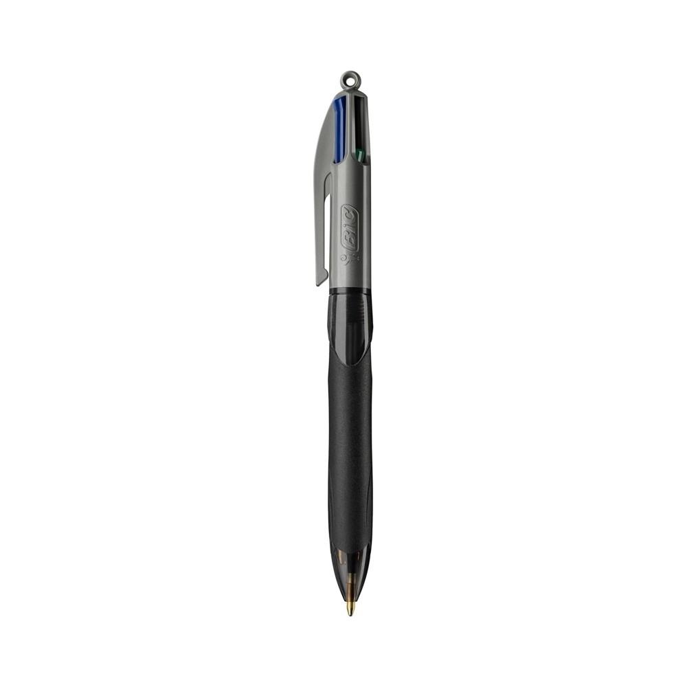 BOLIGRAFO BIC 4 COLORES GRIP AZUL