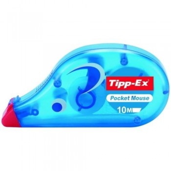 CORRECTOR CINTA TIPPEX POCKET MOUSE 10M x 4,2MM