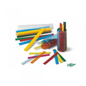 REGLA PLASTICO 30CM COLORES FAIBO