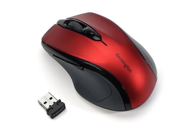 RATON KENSINGTON INALAMBRICO PRO FIT ROJO