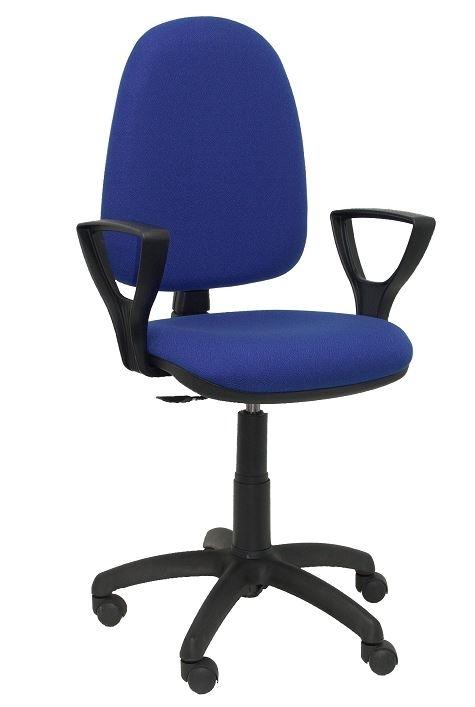 SILLA DE OFICINA AYNA AZUL CON BRAZO