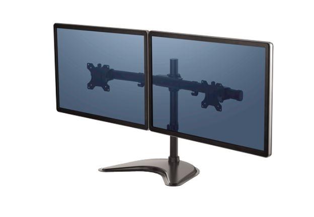 BRAZO CON PEANA DOBLE MONITOR PROFESSIONAL SERIES