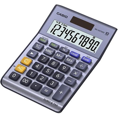 CALCULADORA CASIO 10 DIG. MS100TER