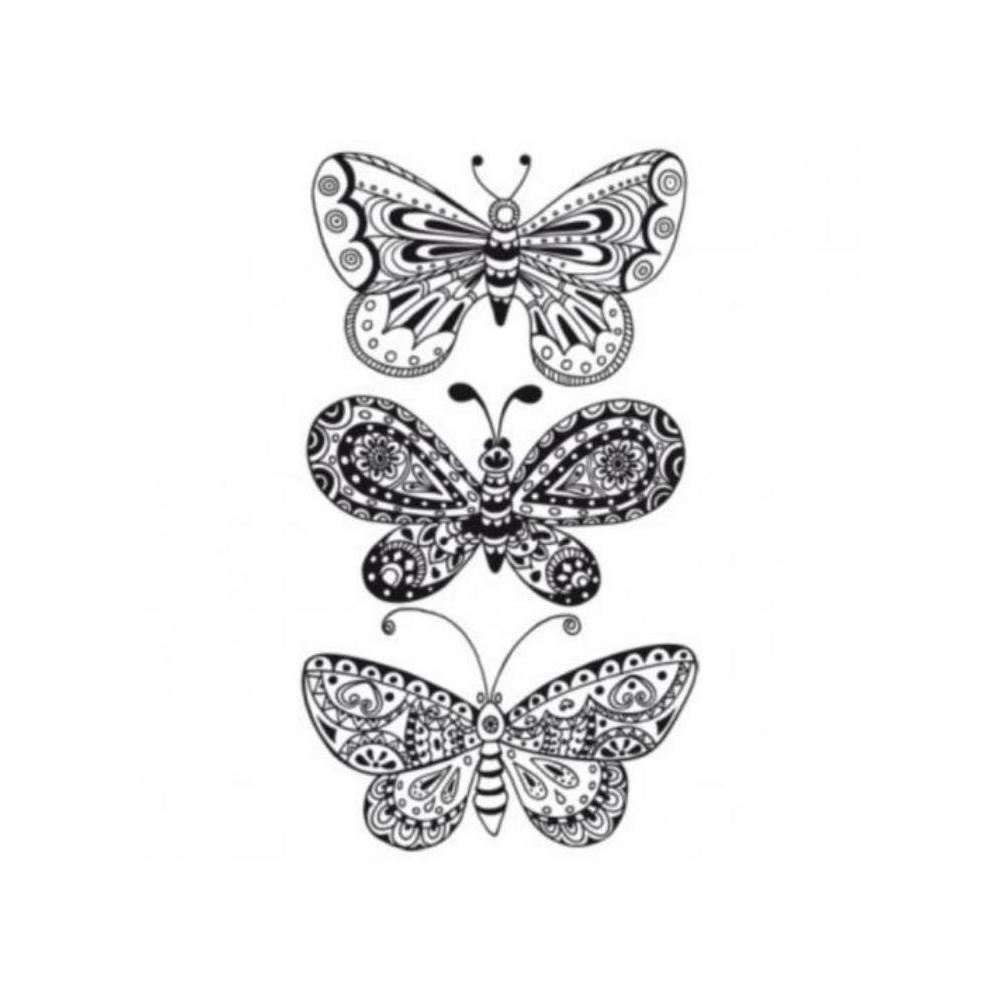 SELLO D 3 PAPILLONS TANGLE