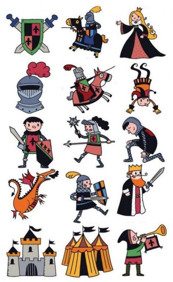 KIT 15 SELLOS CABALLEROS