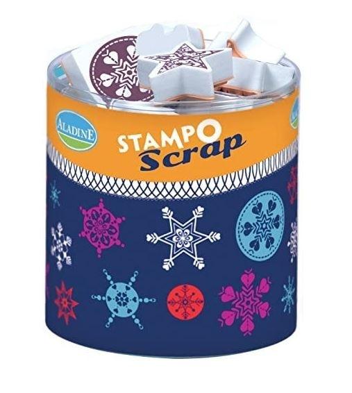 STAMPO SCRAP ESTRELLAS DE LA NIEVE