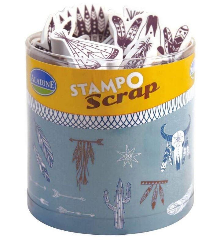 STAMPO SCRAP AMERINDIEN