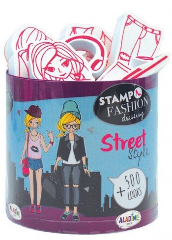 SET DE SELLOS STAMPO FASHION DRESSING