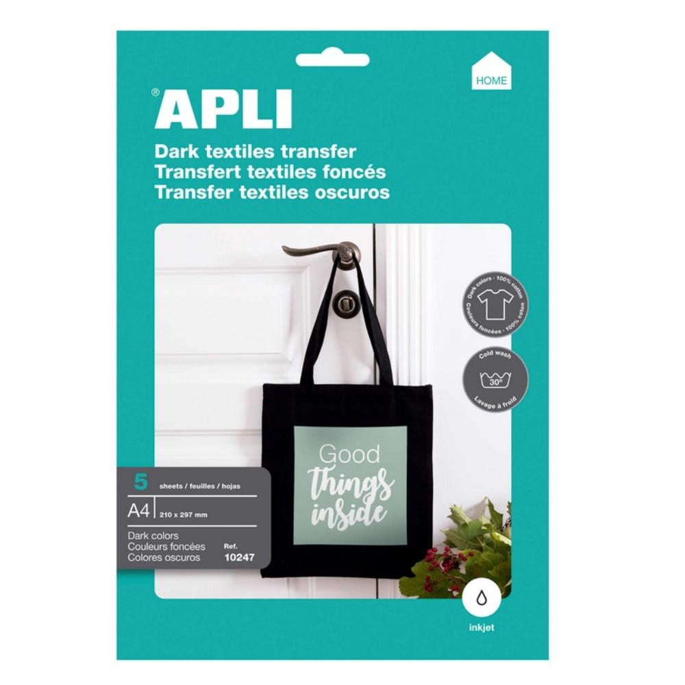 PAPEL TRANSFER CAMISETAS INKJET 5H.