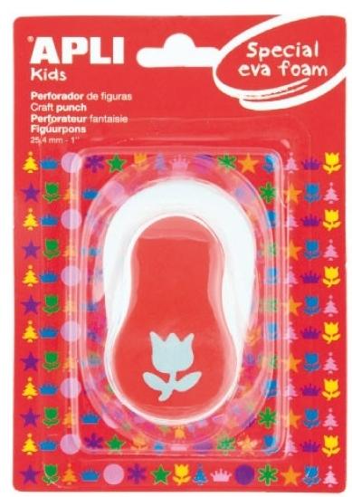 PERFORADORA APLI GOMA EVA TULIPAN
