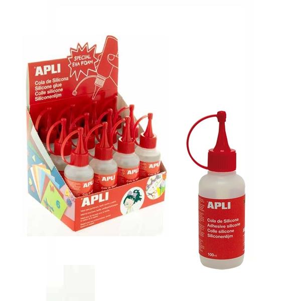 COLA SILICONA 100 ML APLI