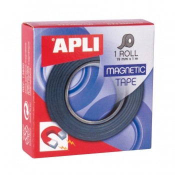 CINTA ADHESIVA MAGNETICA 19 mm X M APLI