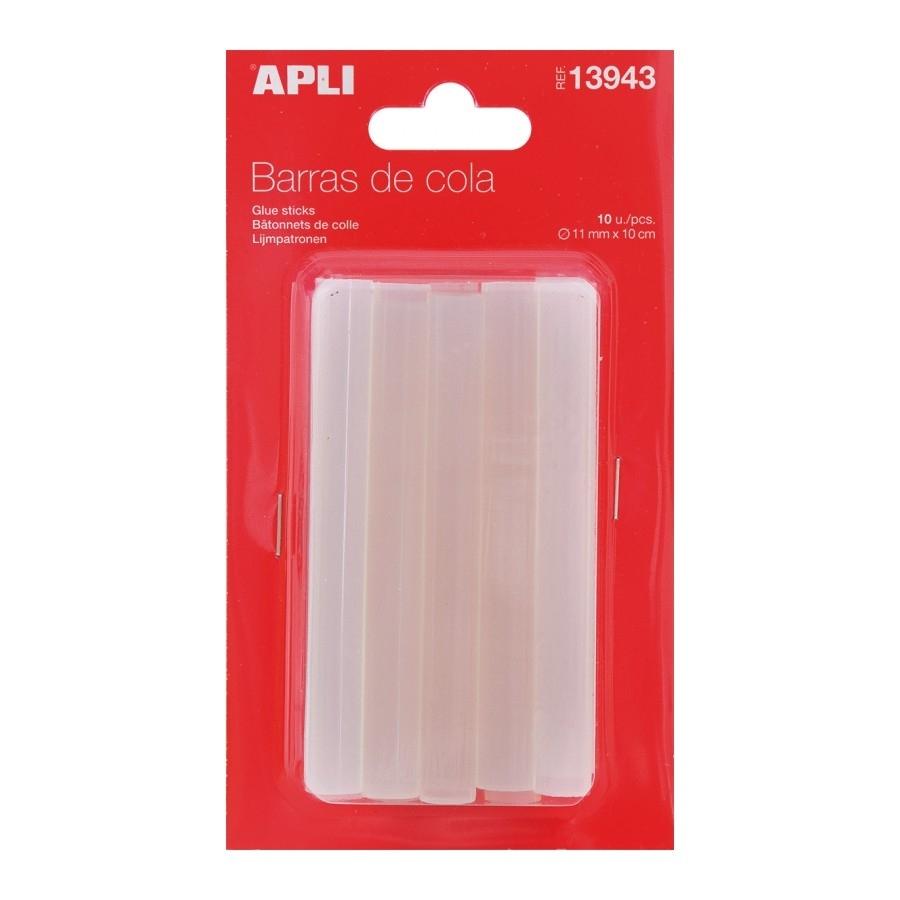 BARRA SILICONA GRUESA 11 MM. 10 UD APLI
