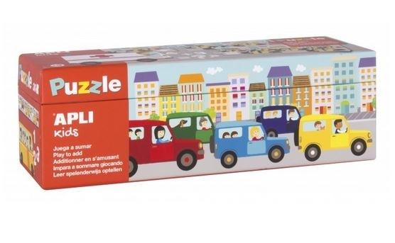 PUZLE SUMAS TRANSPORTES 30 PZAS