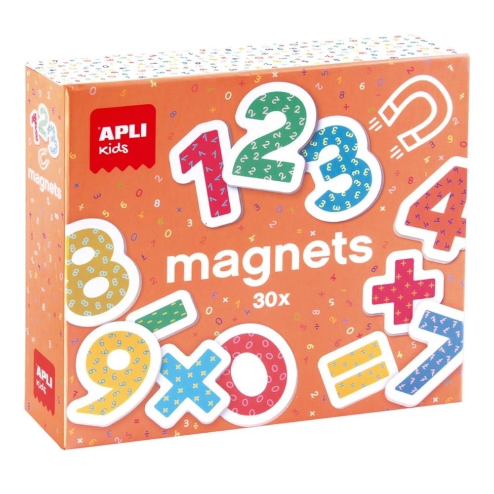 NUMEROS MAGNETICOS MAGNETS APLI 30UD