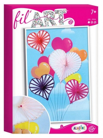KITS FIL ART GLOBOS DE CORAZON