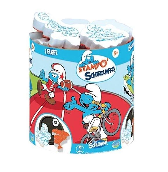 STAMPOMINOS PITUFOS DEPORTE