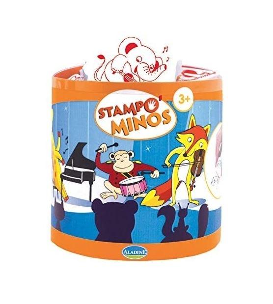 STAMPOMINOS ANIMALES MUSICALES