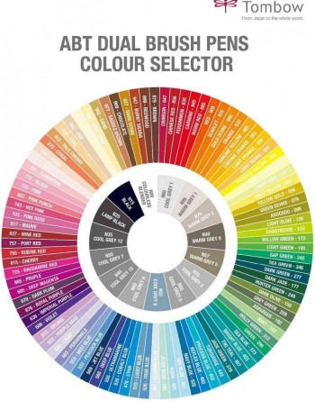 ROTULADOR PINCEL DUAL BRUSH ABT WATERCOLOR TOMBOW
