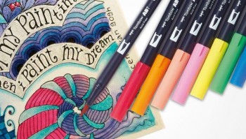 ROTULADOR PINCEL DUAL BRUSH ABT WATERCOLOR TOMBOW