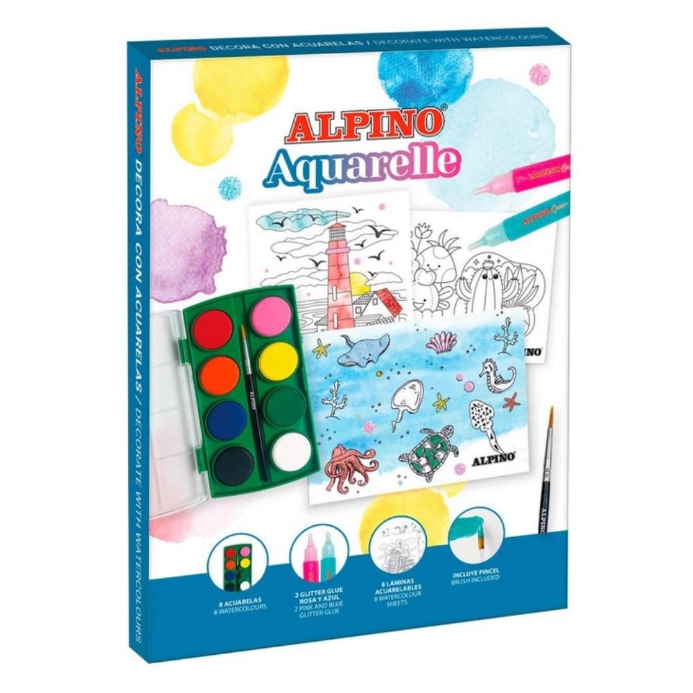 SET CREATIVO ALPINO AQUARELLE