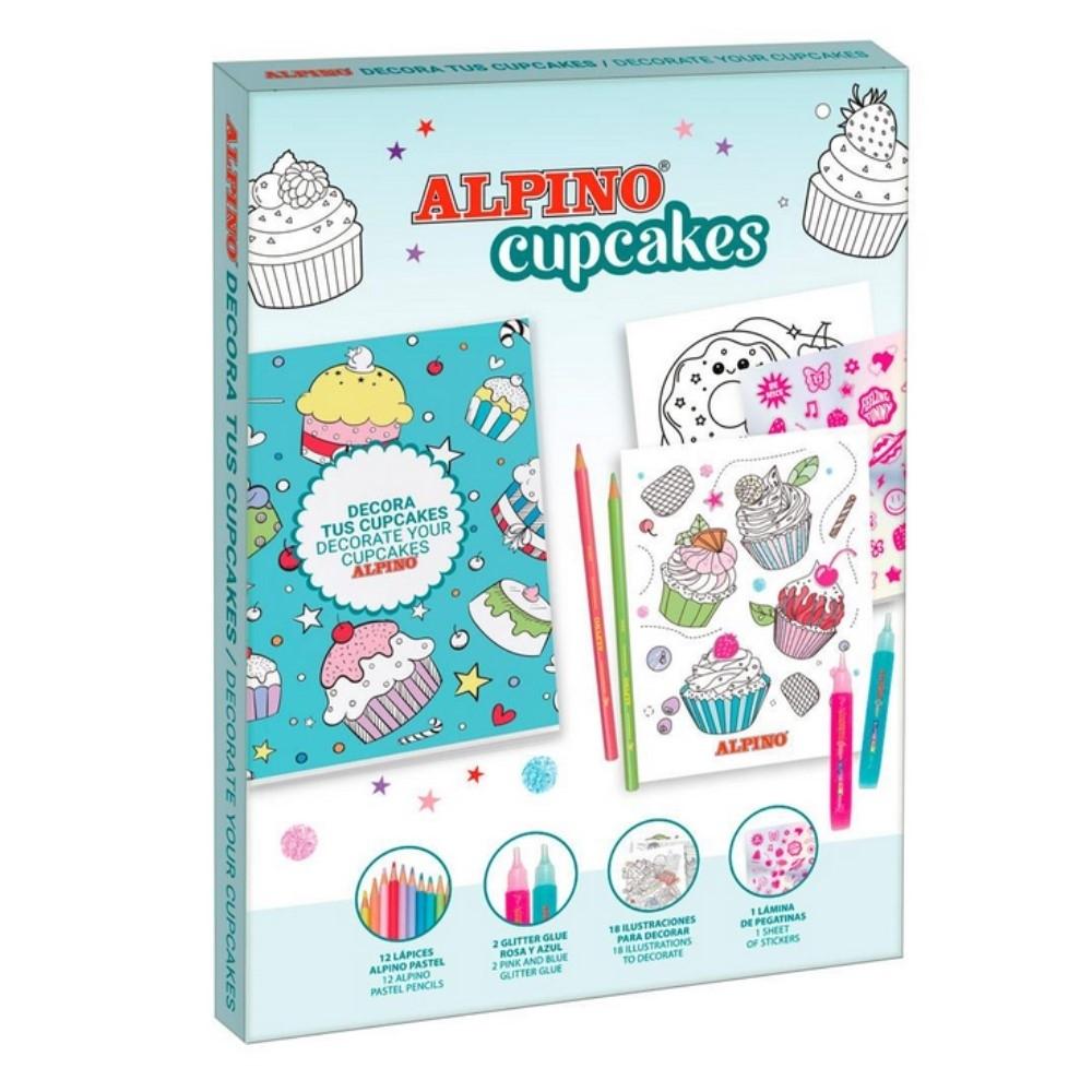 SET CREATIVO ALPINO CUPCAKES