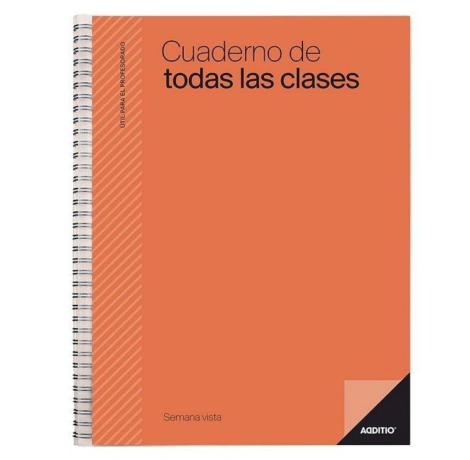 CUADERNO ADDITIO DE TODAS LAS CLASES SEMANA VISTA