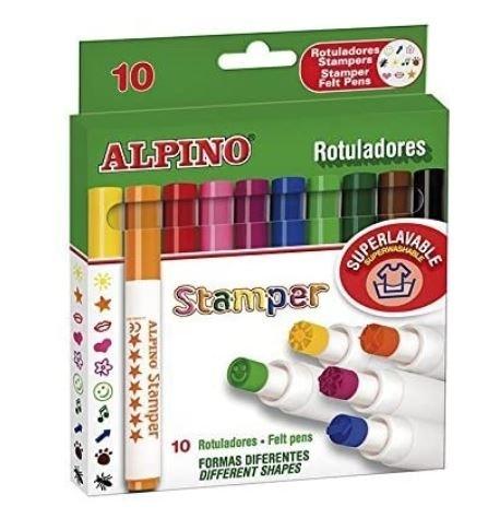 ROTULADORES ALPINO STAMPER 10 UDS.