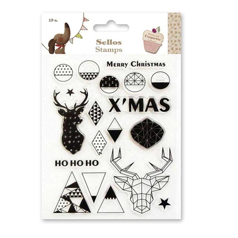 SELLOS NAVIDAD BUSQUETS 19 UDS