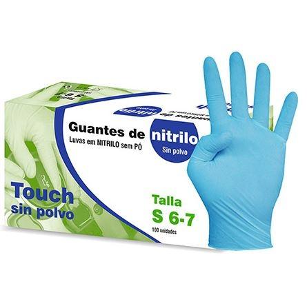 GUANTES DE NITRILO PAQUETE DE 100 UDS
