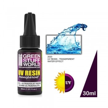 RESINA ULTRAVIOLETA GREEN STUFF 30 ML TRANSPARENTE