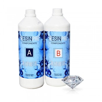 RESINA EPOXI TRANSPARENTE 1,6 KG RESINPRO