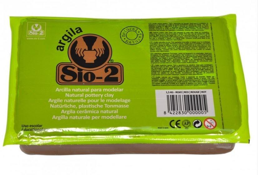 ARCILLA TERRACOTA MODELAR SIO-2 1.5 KG.