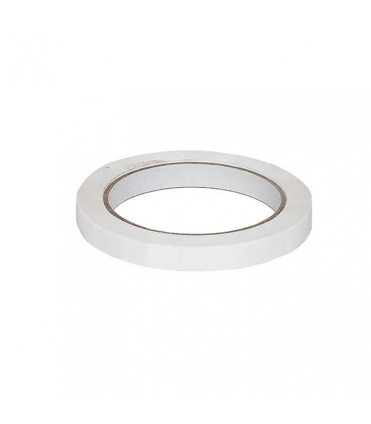 CINTA ADHESIVA 12X66 CIERRA BOLSAS BLANCA