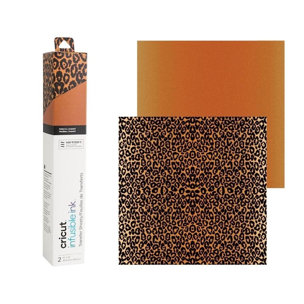 LAMINAS INFUSIBLE INK 30,5x30,5CM CRICUT LEOPARDO