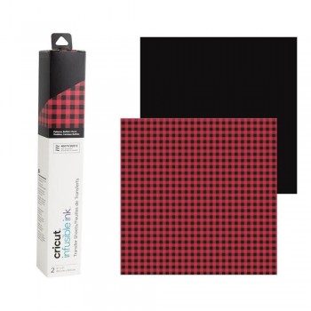 LAMINAS INFUSIBLE INK 30,5x30,5CM CRICUT BUFFALO CHECK