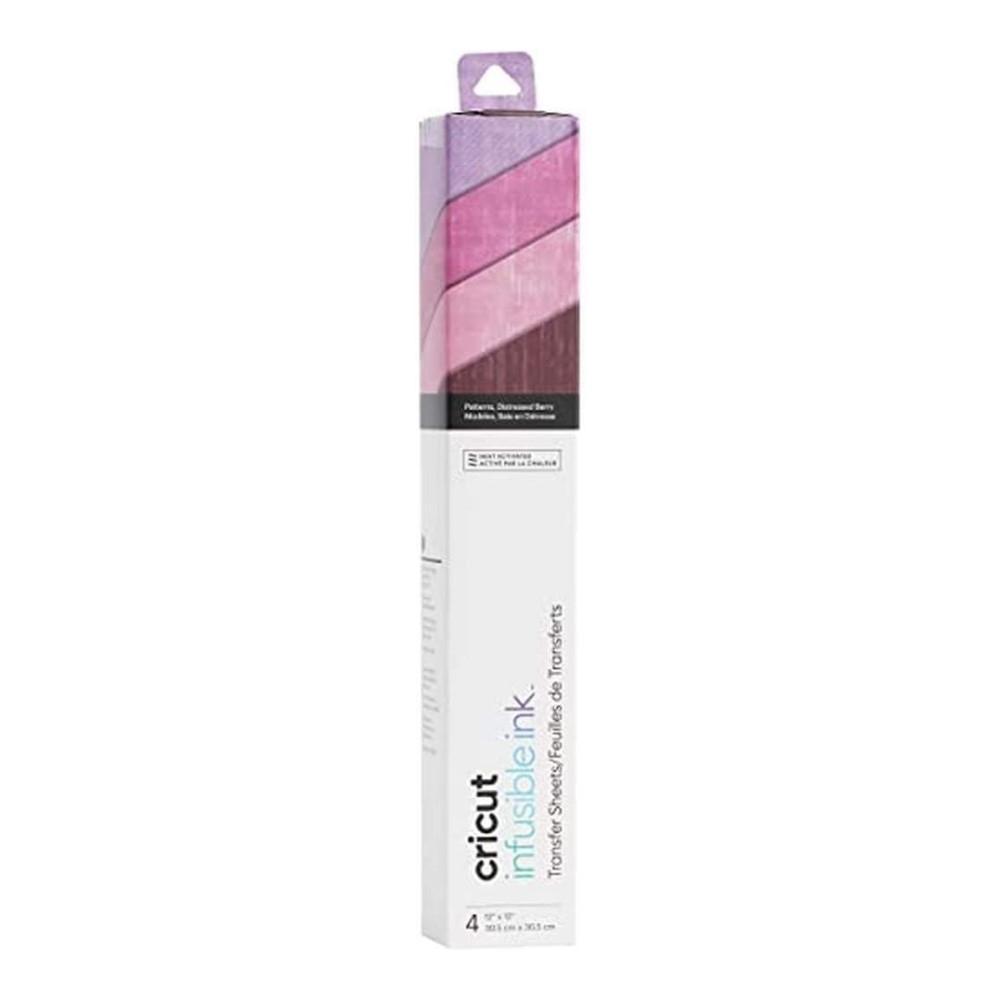 LAMINAS INFUSIBLE INK 30,5x30,5CM CRICUT DISTRESS BERRY 4H