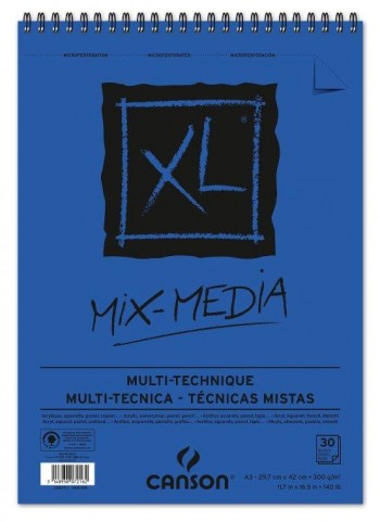 BLOCK MIX-MEDIA XL CANSON 300GR