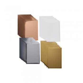 PACK LAMINAS FOIL METALICAS CRICUT SAMPLER 4X6