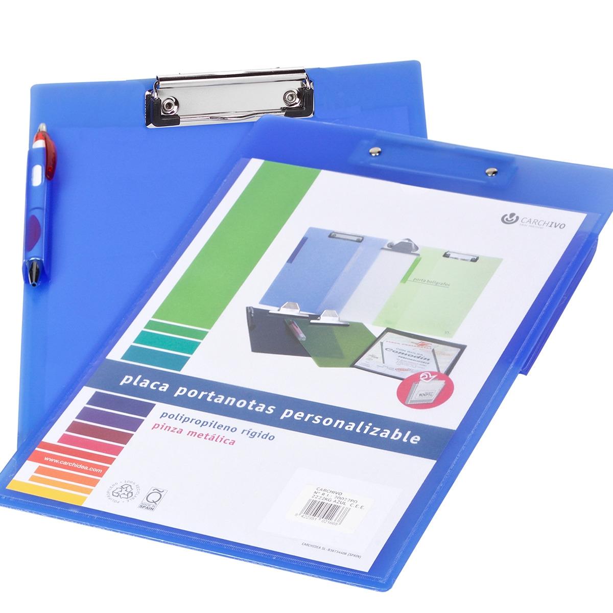 CARPETA A4 MINICLIP BULDOG POLIPROPILENO COLORES SURTIDOS CARCHIVO