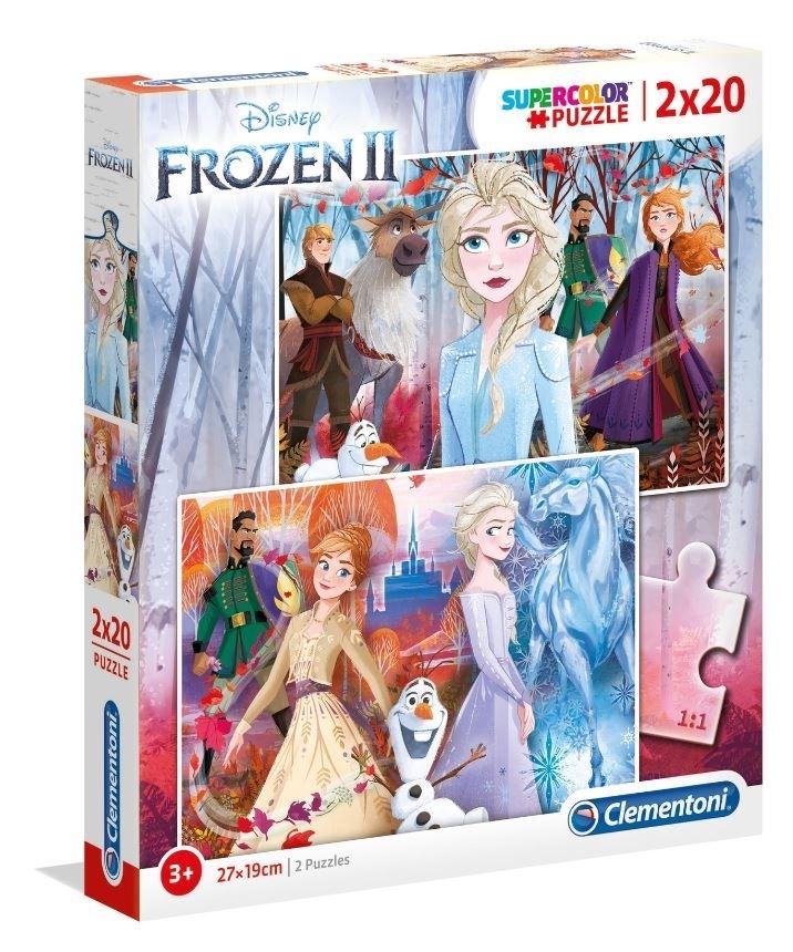 PUZZLE CLEMENTONI FROZEN II 2X20 PZ