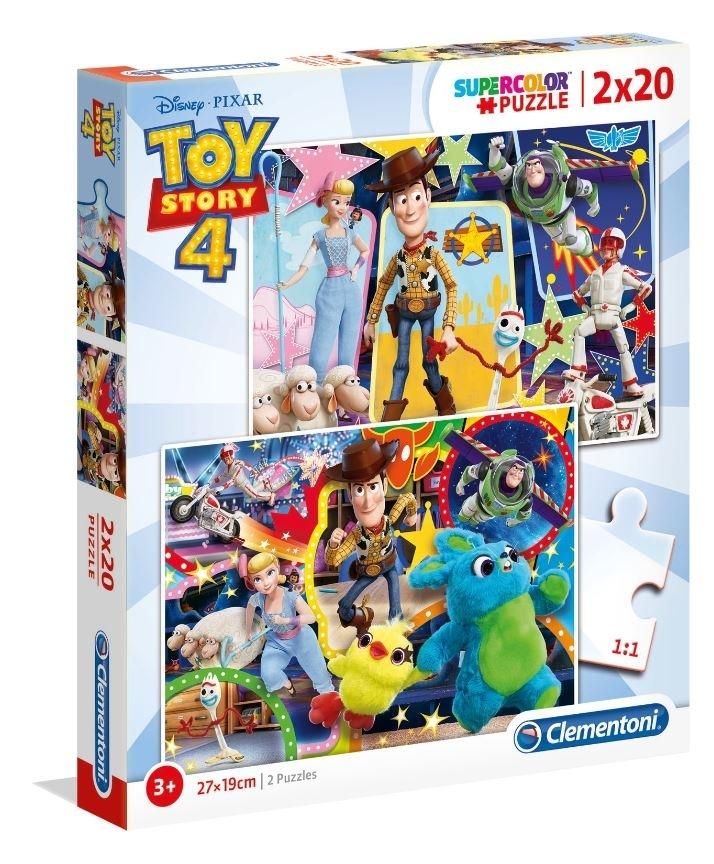 PUZZLE CLEMENTONI TOY STORY 4 2X20PZ