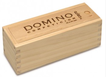 DOMINO COMPETICION CAJA MADERA
