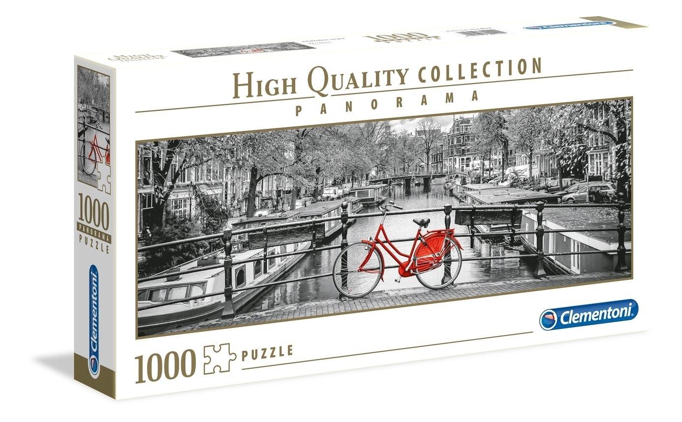 PUZZLE CLEMENTONI AMSTERDAM BICYCLE 98X33CM 1000PZ