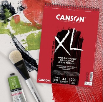BLOCK OLEO Y ACRILICO XL CANSON 290gr