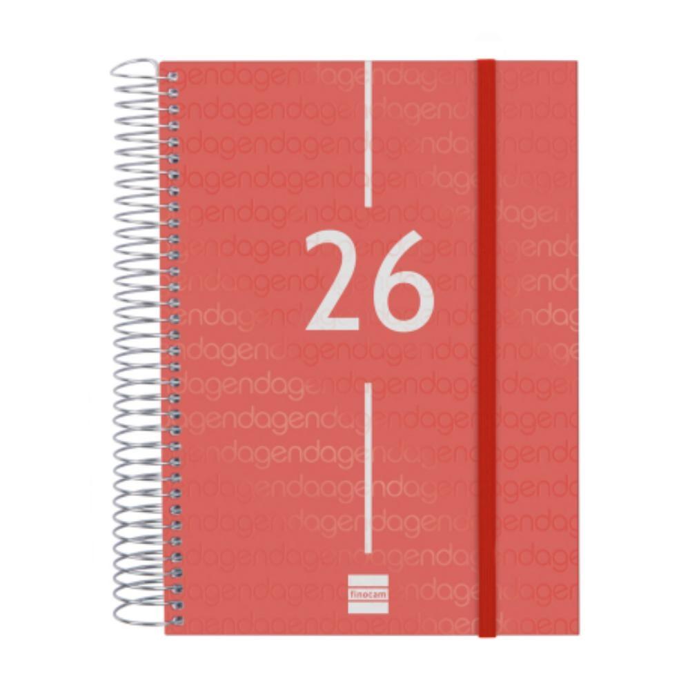 AGENDA FINOCAM YEAR E10 DP ROJO