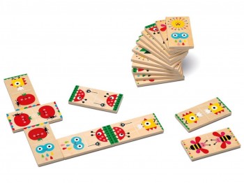 DOMINO ANIMALES KIDS MADERA