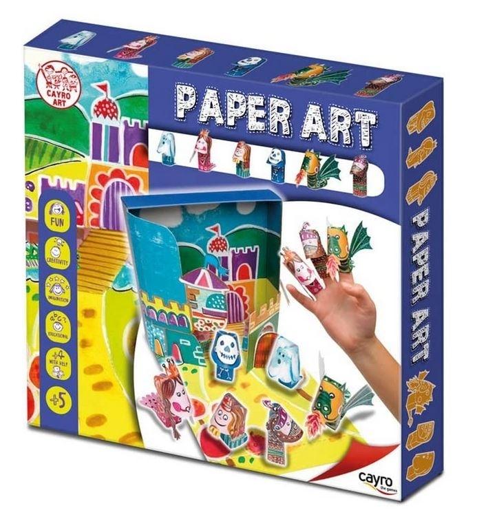 PAPER ART ORIGAMI MARIONETAS MEDIEVALES