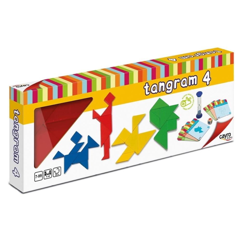 CAYRO TANGRAM 4 JUGADORES MADERA